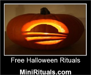 Simple halloween ritual to attract money